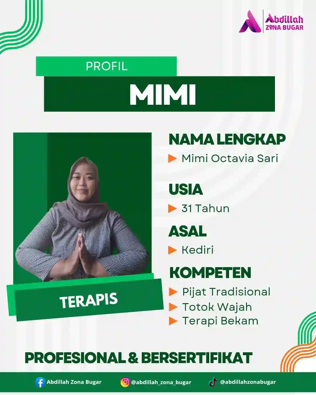 Mimi Octavia Sari - Terapis