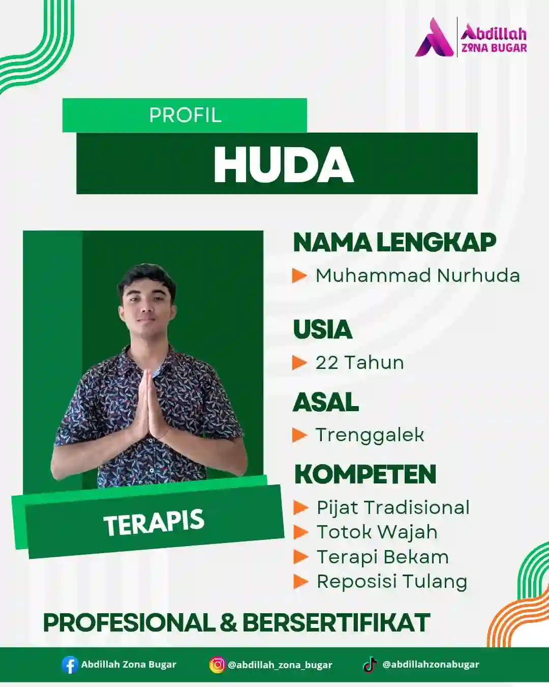 Muhammad Nurhuda - Terapis